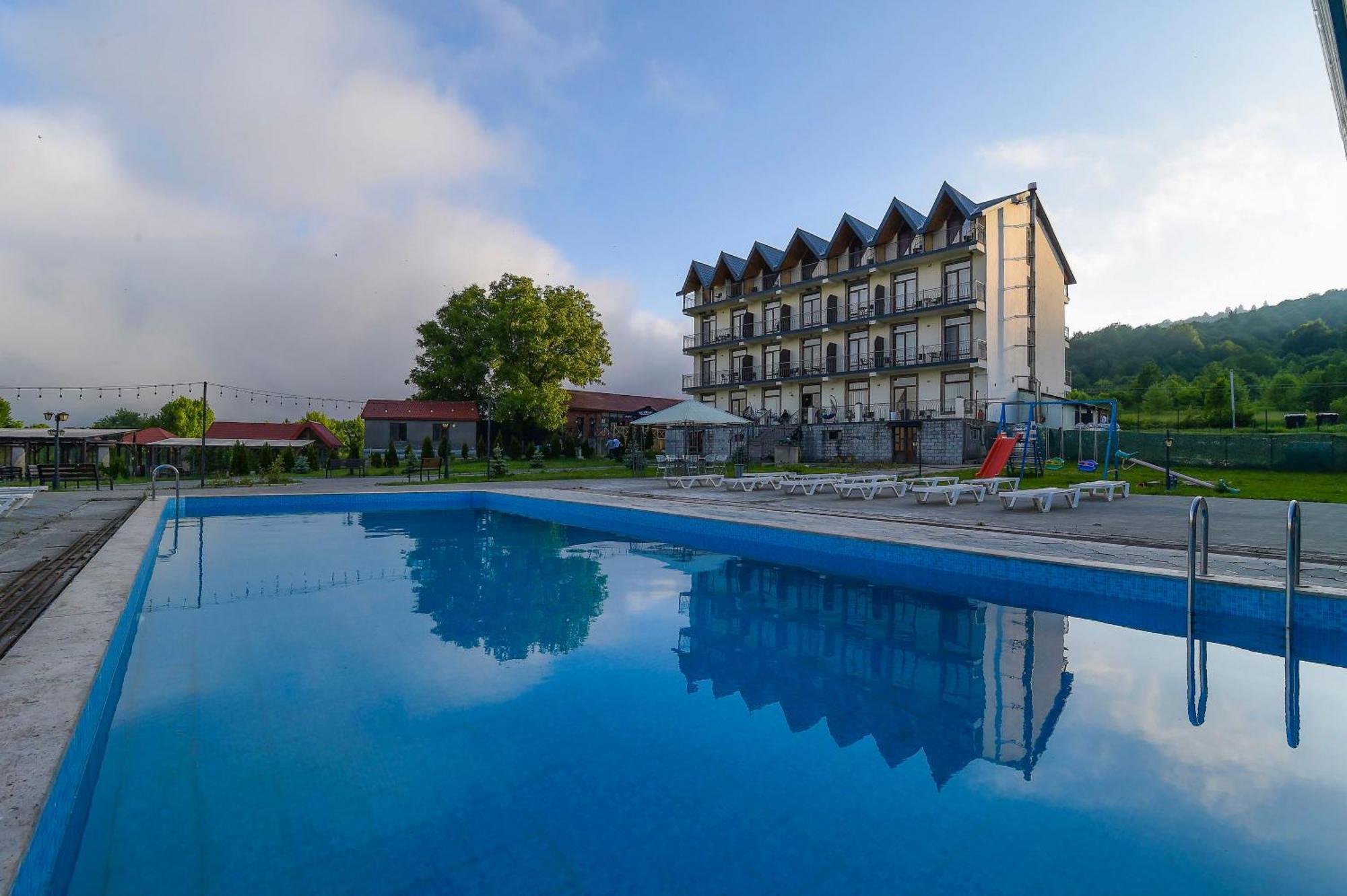 Hotel Shaori Nikortsminda Exterior foto